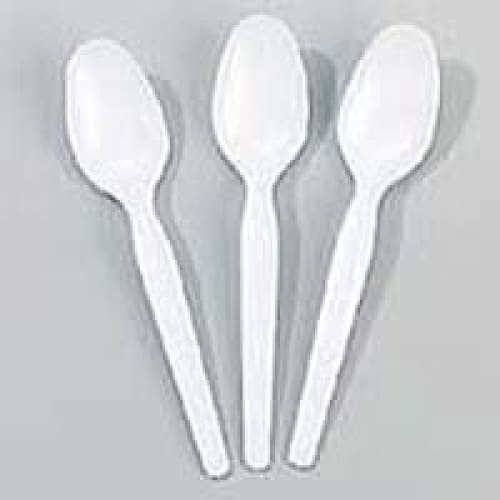 Integrity Sourcing Spoons Plastic White 1000/Cs CASE (Pack of 2) - Nutrition >> Food Service - Integrity Sourcing