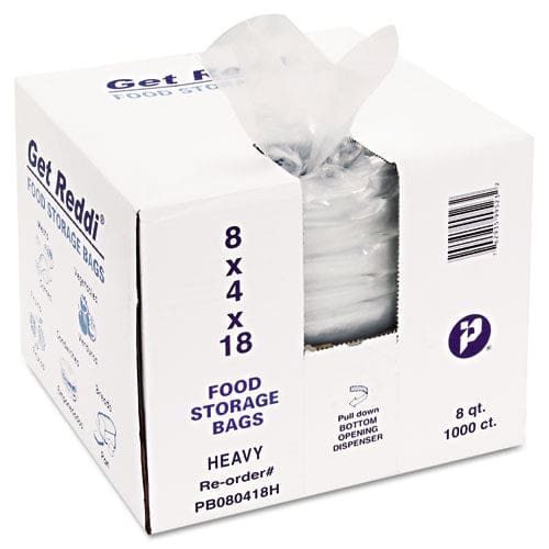 Inteplast Group Food Bags 8 Qt 1 Mil 8 X 18 Clear 1,000/carton - Food Service - Inteplast Group