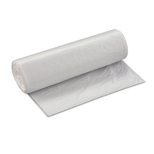 Inteplast Group High-density Commercial Can Liners Value Pack 60 Gal 12 Microns 38 X 58 Clear 25 Bags/roll 8 Rolls/carton - Janitorial &