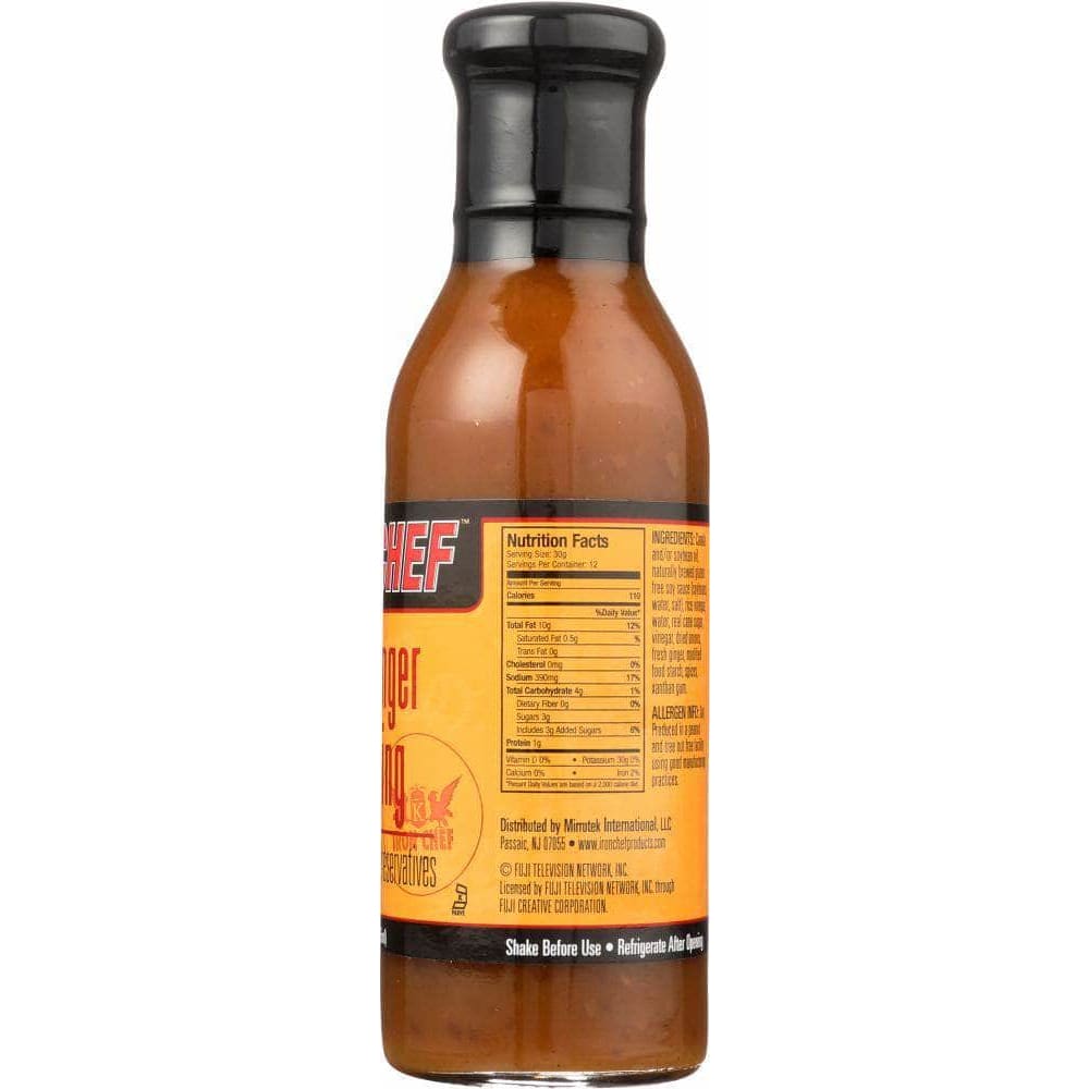 Iron Chef Iron Chef Soy Ginger Dressing, 12 oz