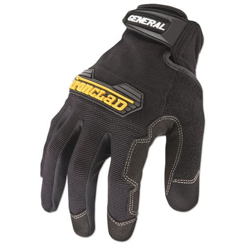 Ironclad General Utility Spandex Gloves Black Medium Pair - Office - Ironclad