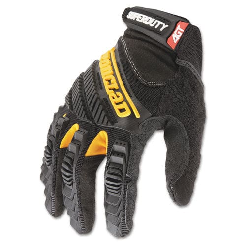 Ironclad Superduty Gloves Large Black/yellow 1 Pair - Office - Ironclad