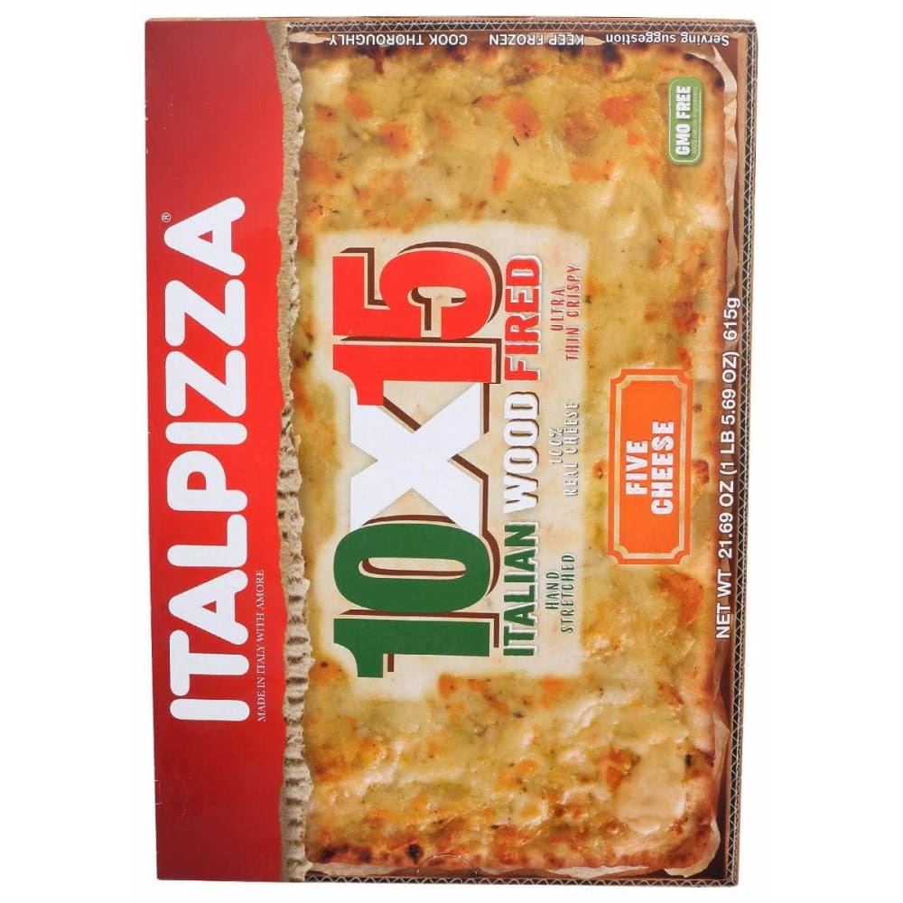 ITALPIZZA 10 X 15 Grocery > Frozen ITALPIZZA 10 X 15: Pizza 5 Chs Wood Fired, 22.6 oz