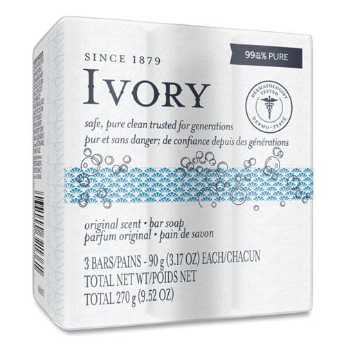 Ivory Individually Wrapped Bath Soap Original Scent 3.1 Oz Bar 72/carton - Janitorial & Sanitation - Ivory®