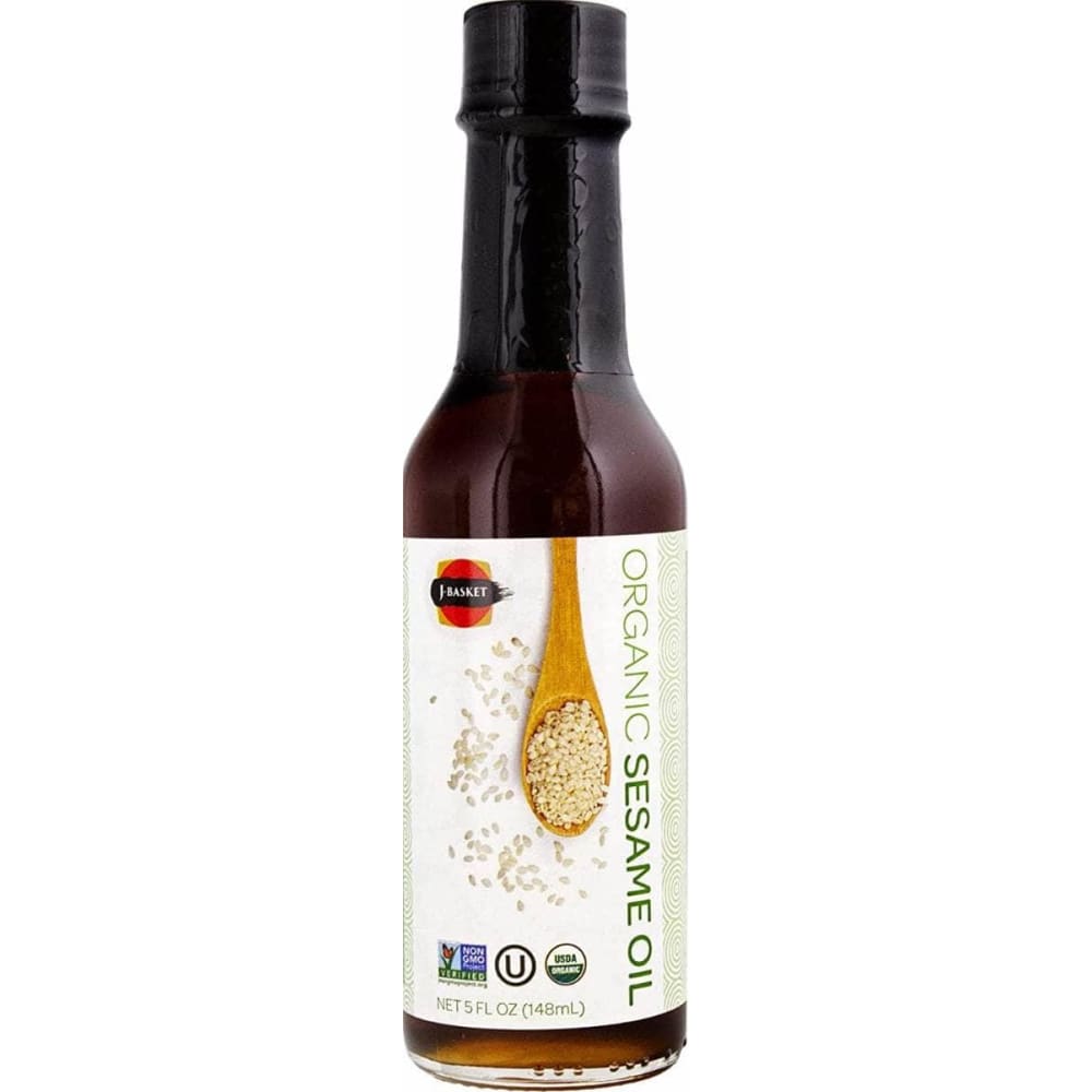 J BASKET Grocery > Pantry > Condiments J BASKET: Organic Sesame OIl, 5 fo