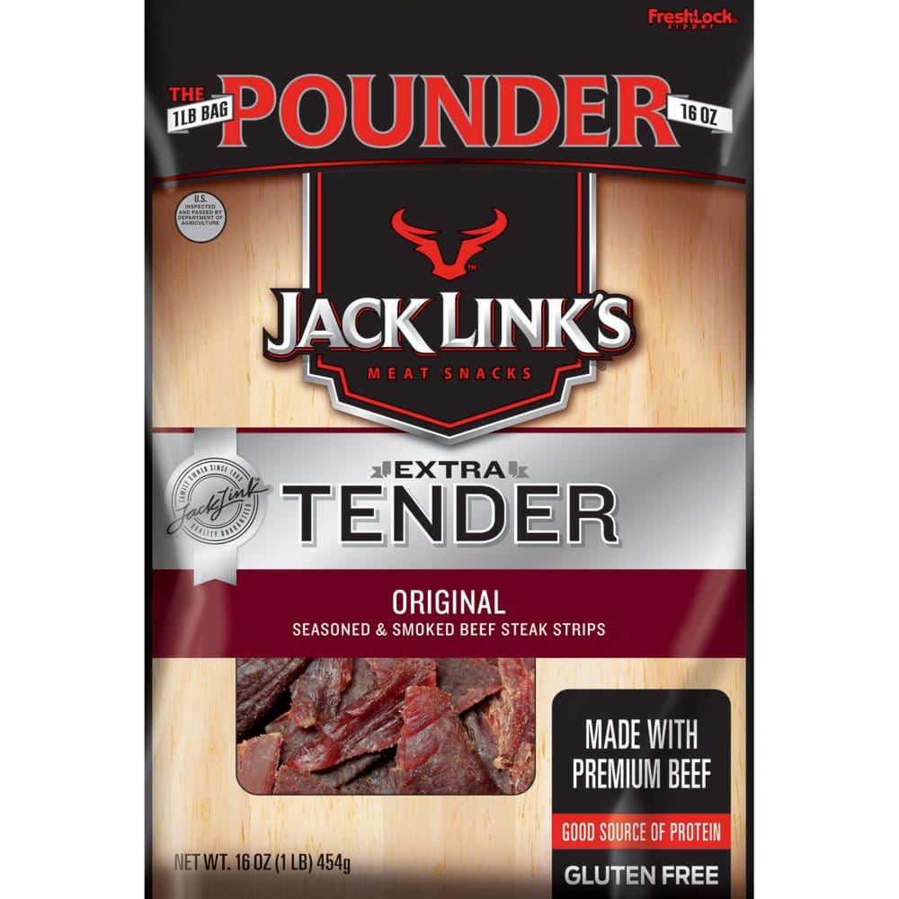 Jack Link’s Extra Tender Original (16 oz.) - Jerky & Meat Snacks - Jack Link’s