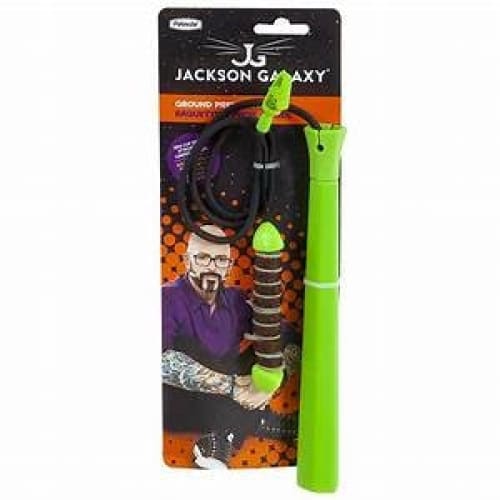 Jackson Galaxy Ground Prey Wand Cat Toy Green One Size - Pet Supplies - Jackson Galaxy