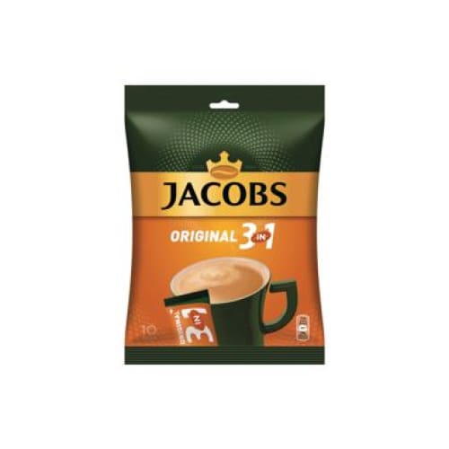 Jacobs 3 in 1 Instant Coffee Pack 10 pcs. - Jacobs