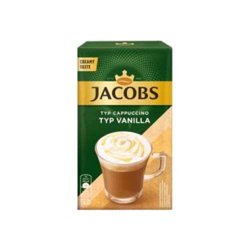 Jacobs Cappuccino Vanilla Instant Coffee Sachets 8 pcs. - Jacobs