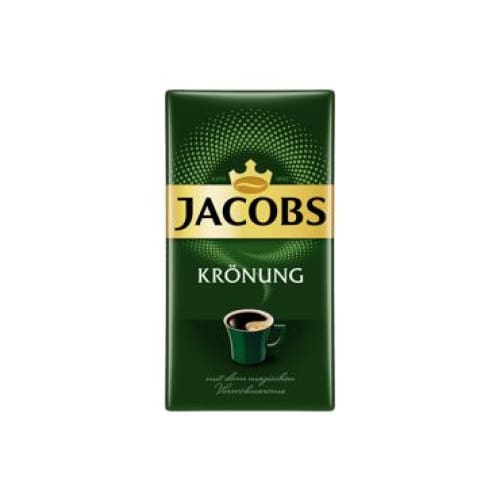 Jacobs Kronung Black Ground Coffee 17.7 oz (500 g) - Jacobs