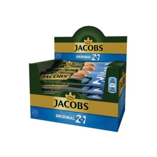 Jacobs Original 2 in 1 Instant Coffee Packs 20 pcs. - Jacobs