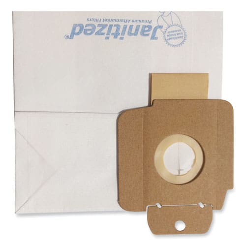 Janitized Vacuum Filter Bags Designed To Fit Karcher/tornado Cv30/1 Cv38/1 Cv48/2 100/carton - Janitorial & Sanitation - Janitized®