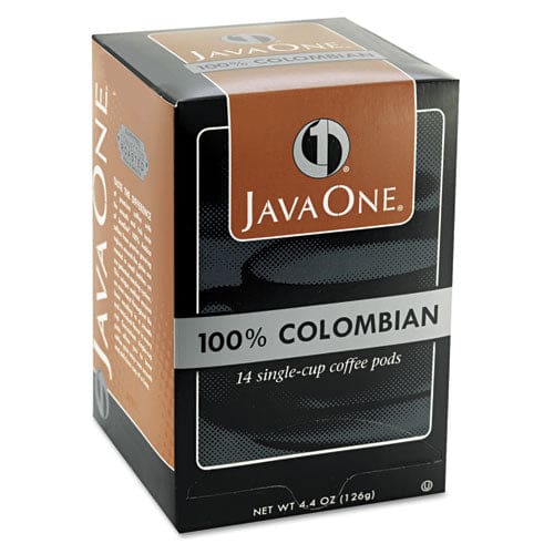 Java One Coffee Pods Colombian Supremo Single Cup 14/box - Food Service - Java One®