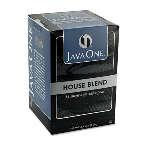Java One Coffee Pods House Blend Single Cup 14/box - Food Service - Java One®