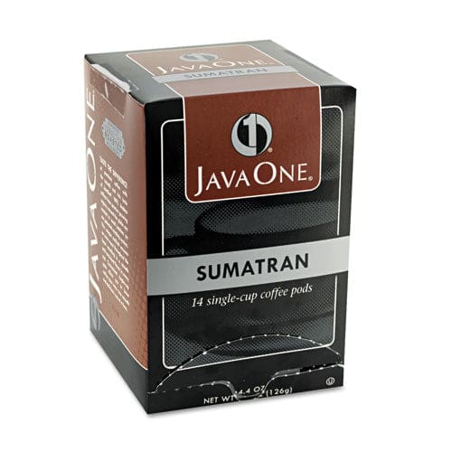 Java One Coffee Pods Sumatra Mandheling Single Cup 14/box - Food Service - Java One®