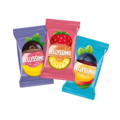 JELLYSSIMO Fruit Jam Candies 17.64 oz. (500 g.) - JELLYSSIMO