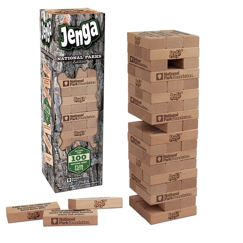 Jenga National Parks Edition - Games - Usaopoly Inc