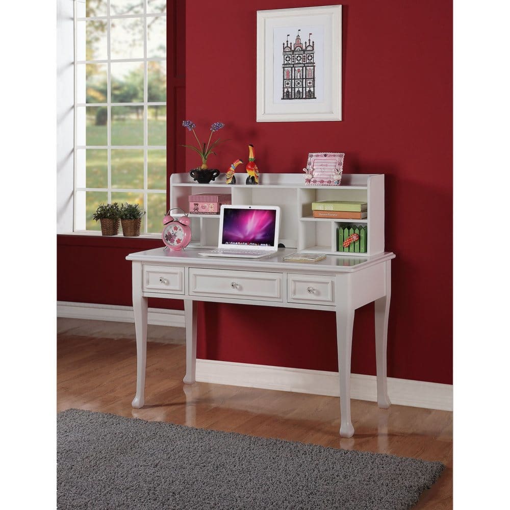 Jenna Desk & Hutch - Kids Furniture - Jenna