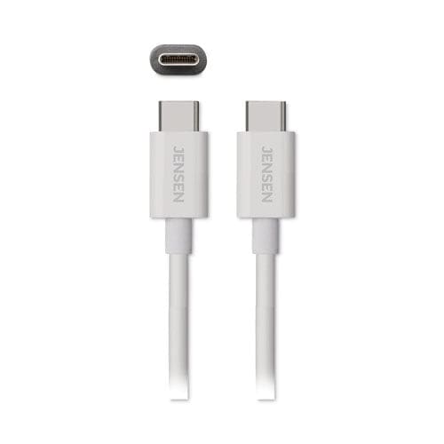 JENSEN Usb-c 3.1 Type-c 480 Mbps 6 Ft White - Technology - JENSEN®