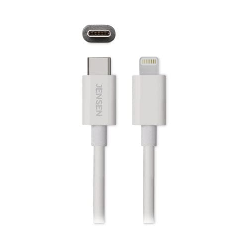 JENSEN Usb-c To Lightning Cable 6 Ft White - Technology - JENSEN®