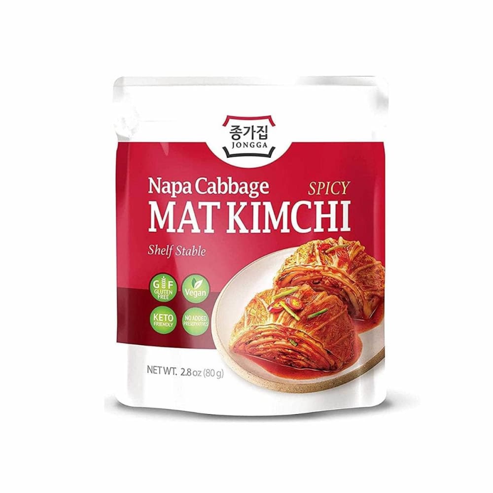 JONGGA Grocery > Pantry > Food JONGGA: Napa Cabbage Mat Kimchi, 2.8 oz