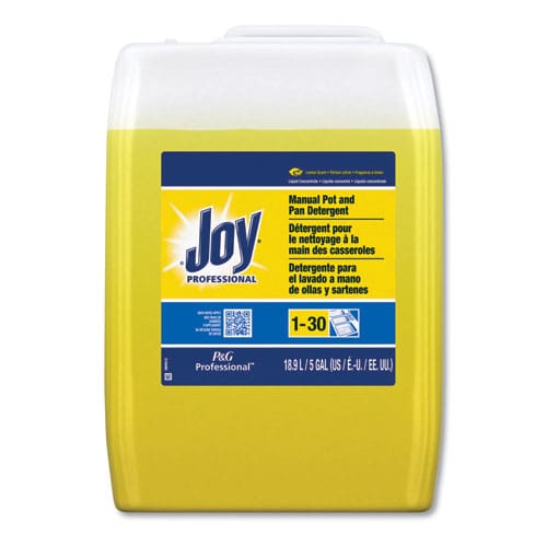 Joy Dishwashing Liquid Lemon Scent 5 Gal Cube - Janitorial & Sanitation - Joy®