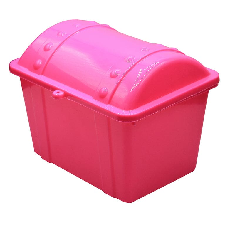 Jr Treasure Chest Hot Pink (Pack of 8) - Novelty - Romanoff Products