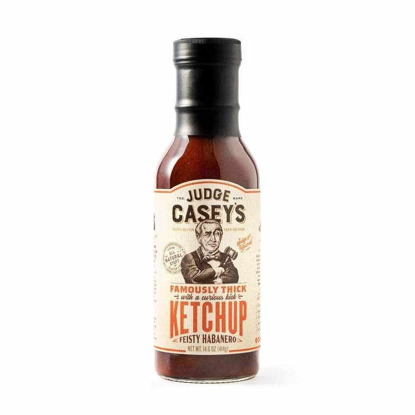 JUDGE CASEYS Grocery > Pantry > Condiments JUDGE CASEYS: Feisty Habanero Ketchup, 14.6 oz