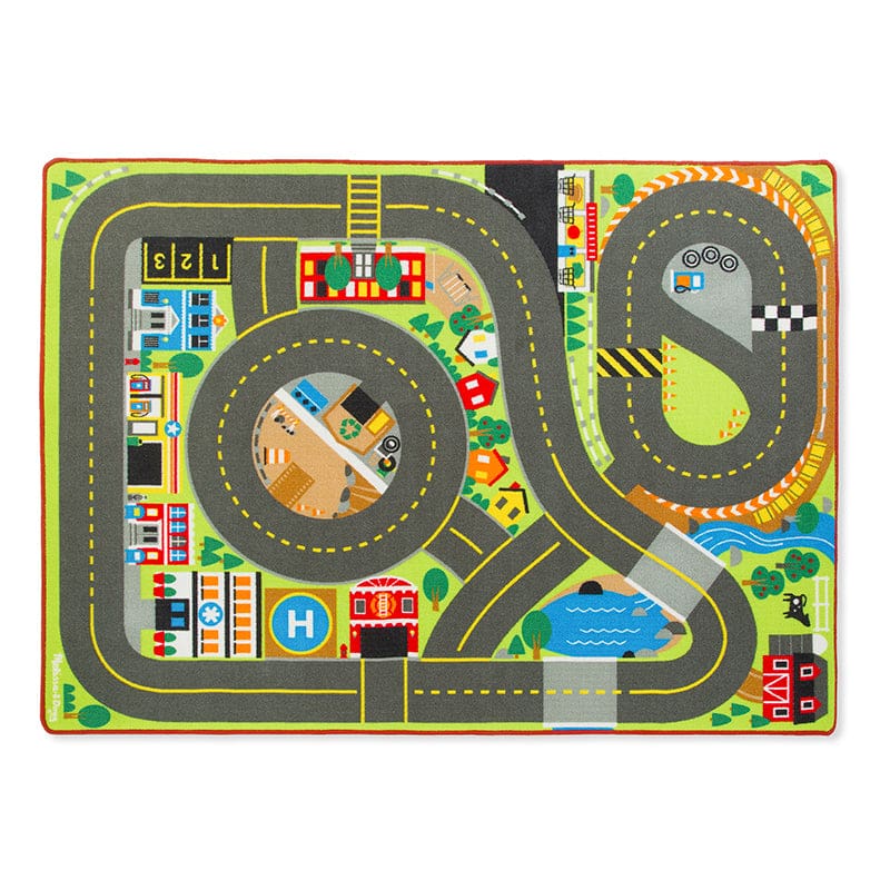 Jumbo Roadway Activity Rug - Carpets - Melissa & Doug