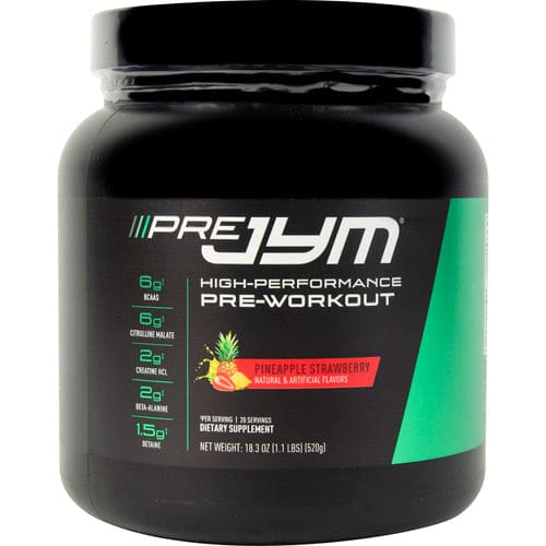 Jym Brand Pre Jym Pineapple Strawberry 18.3 oz - Jym Brand