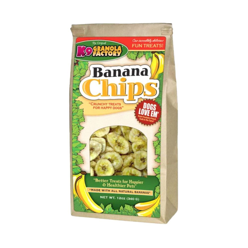 K9 Granola Banana Chips 12oz - Pet Supplies - K9