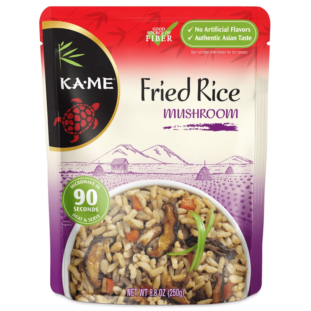 KA ME Ka Me Fried Rice Mushroom, 8.8 Oz