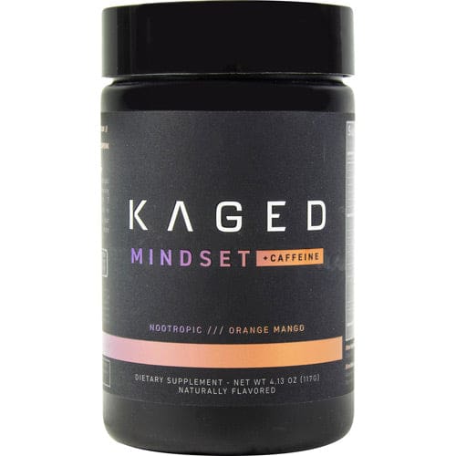 Kaged Muscle Kaged Mindset + Caffeine Orange Mango 4.13 oz - Kaged Muscle