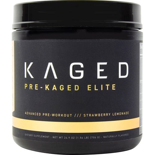 Kaged Muscle Pre-Kaged Elite Strawberry Lemonade 24.9 oz - Kaged Muscle