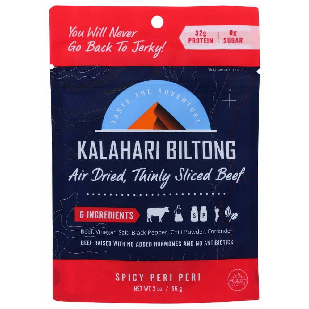 Kalahari Biltong Kalahari Biltong Biltong Peri Peri Flavor, 2 oz