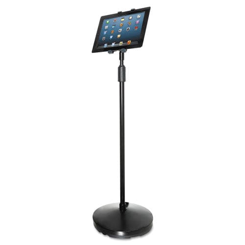 Kantek Floor Stand For Ipad And Other Tablets Black - School Supplies - Kantek