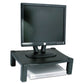 Kantek Single-level Monitor Stand 17 X 13.25 X 3 To 6.5 Black Supports 50 Lbs - School Supplies - Kantek