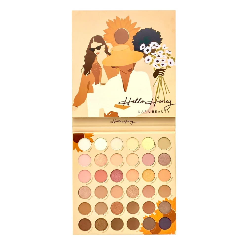 KARA BEAUTY Hello Honey 36 Color Creative Beauty Palette - Kara Beauty