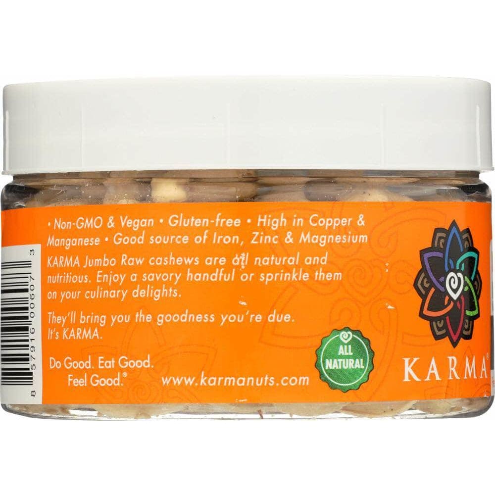 Karma Karma Raw Jumbo Cashews, 8 oz