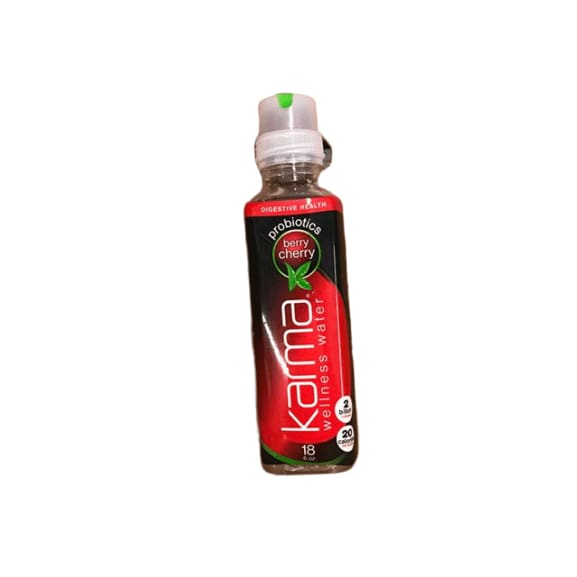 karma wellness water, berry cherry, 18 fl oz - ShelHealth.Com