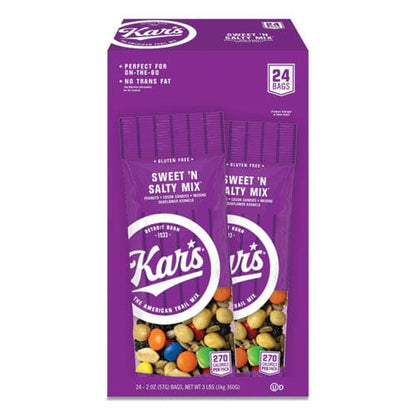 Kar’s Nuts Caddy Sweet ’n Salty Mix 2 Oz Packets 24/box - Food Service - Kar’s