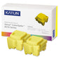 Katun Compatible 108r00928 Solid Ink Stick 4,400 Page-yield Yellow 2/box - Technology - Katun