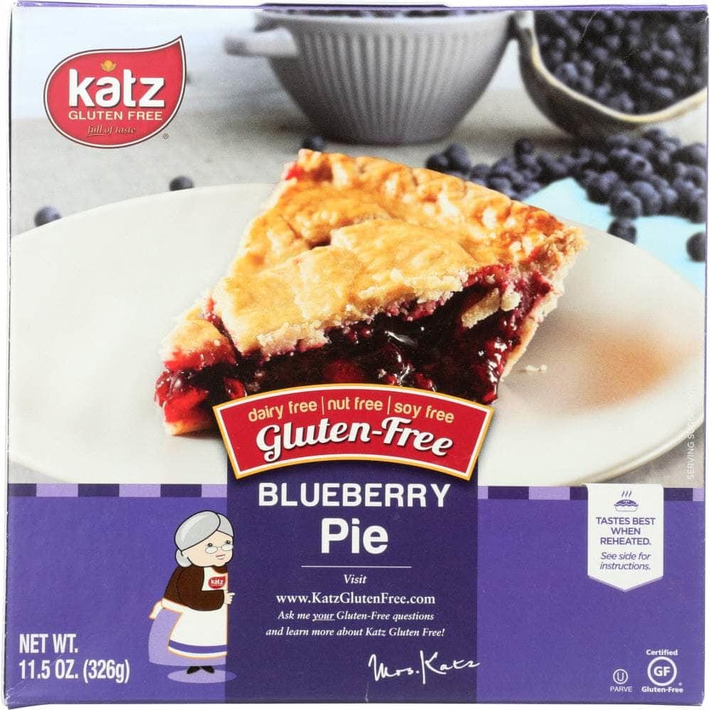 Katz Katz Gluten Free Blueberry Pie, 11.5 oz