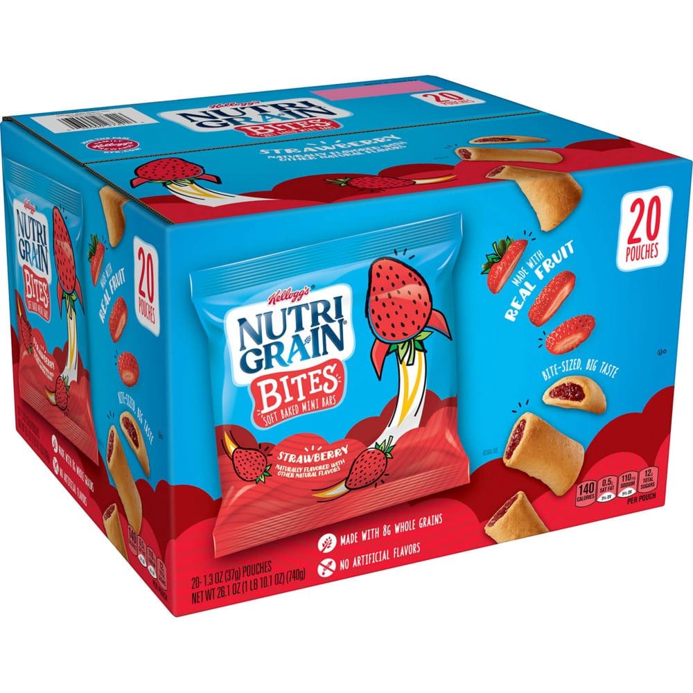 Kellogg’s Nutri-Grain Cereal Bars Strawberry 26.1oz - Breakfast & Snack Bars - Kellogg’s Nutri-Grain