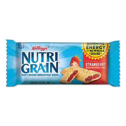 Kellogg’s Nutri-grain Soft Baked Breakfast Bars Strawberry Indv Wrapped 1.3 Oz Bar 16/box - Food Service - Kellogg’s®