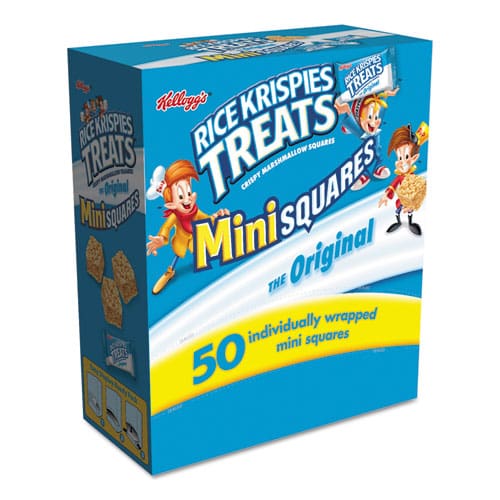 Kellogg’s Rice Krispies Treats Mini Squares 0.39 Oz 50/box - Food Service - Kellogg’s®