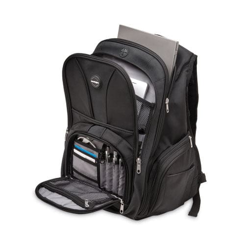 Kensington Contour Laptop Backpack Fits Devices Up To 17 Ballistic Nylon 15.75 X 9 X 19.5 Black - School Supplies - Kensington®