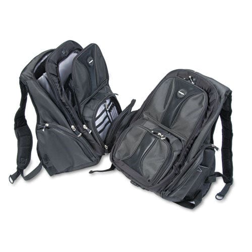 Kensington Contour Laptop Backpack Fits Devices Up To 17 Ballistic Nylon 15.75 X 9 X 19.5 Black - School Supplies - Kensington®