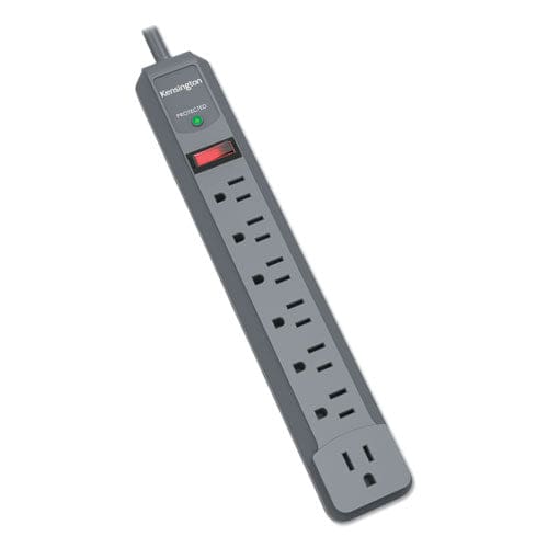 Kensington Guardian Premium Surge Protector 7 Ac Outlets 6 Ft Cord 540 J Gray - Technology - Kensington®