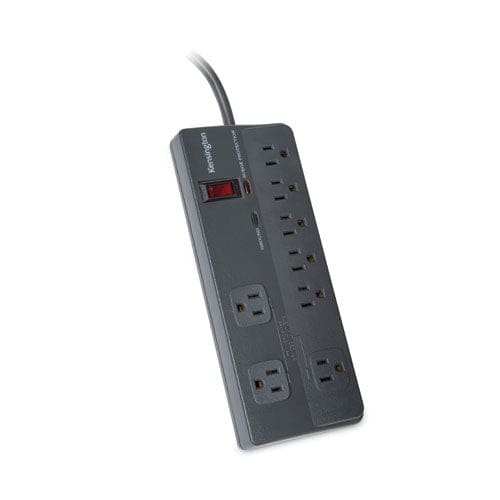 Kensington Guardian Premium Surge Protector 8 Ac Outlets 6 Ft Cord 1,080 J Gray - Technology - Kensington®